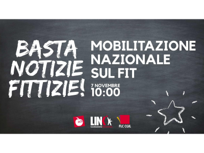 7 novembre, mobilitazione nazionale sul FIT